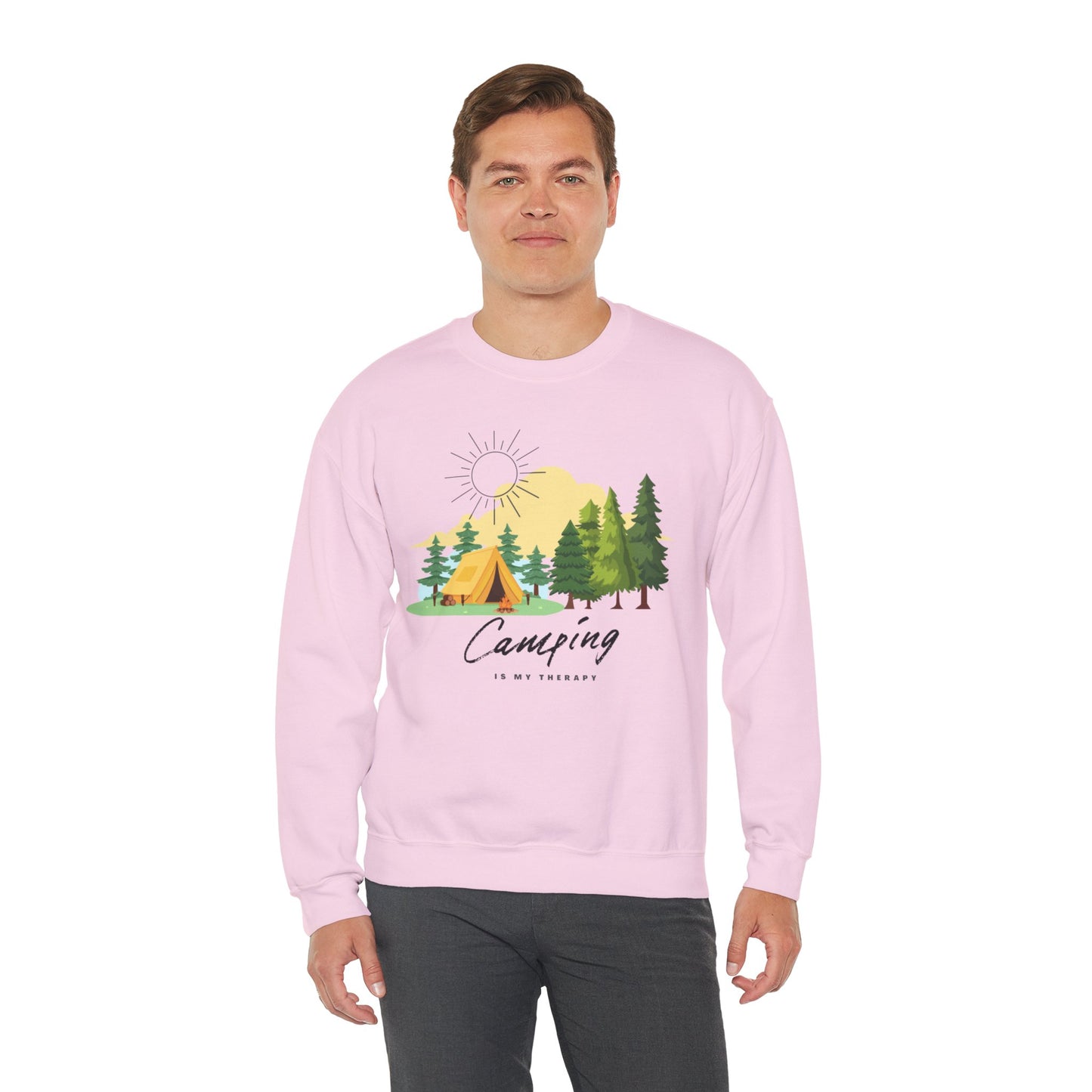 Camping is My Therapy Sweatshirt