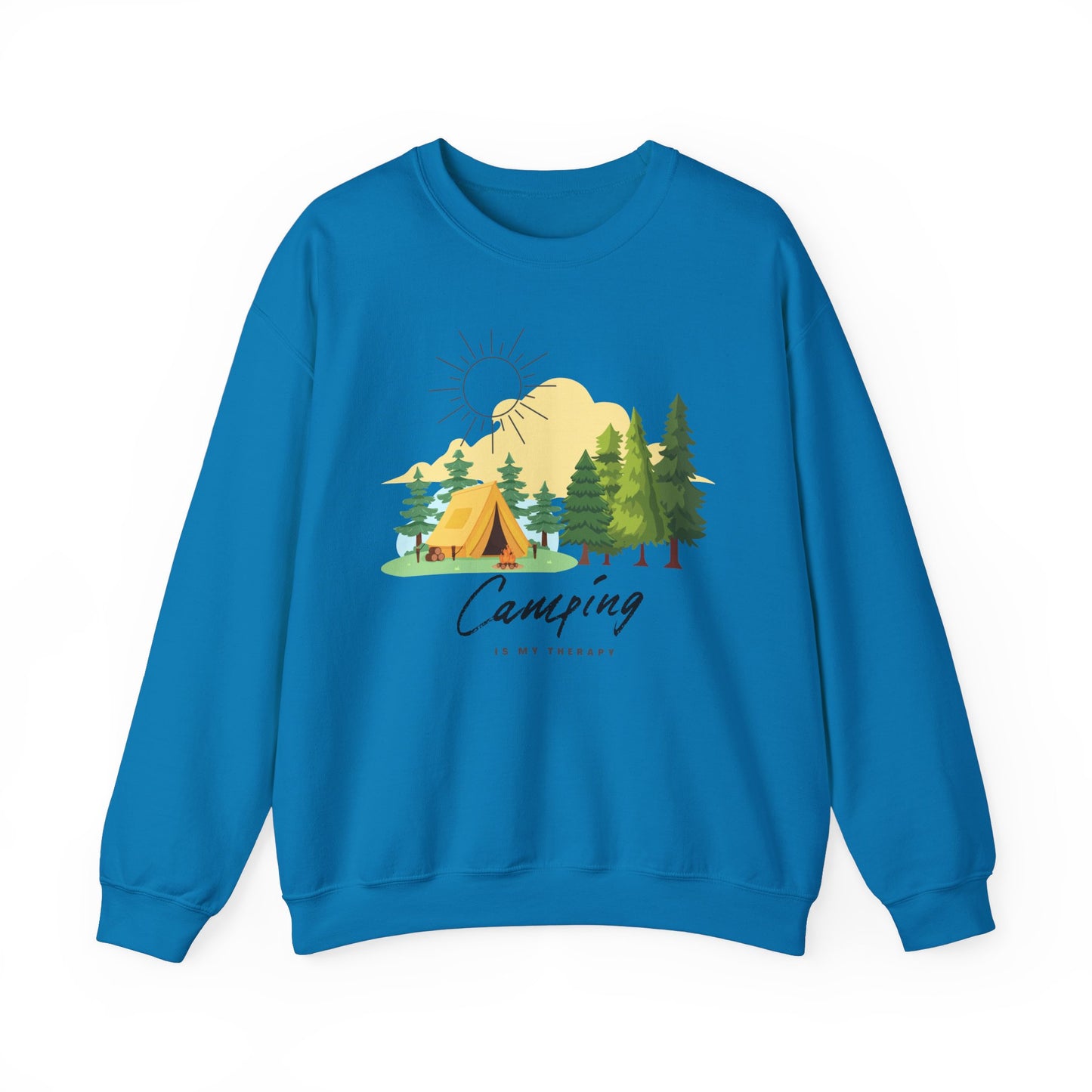 Camping is My Therapy Sweatshirt