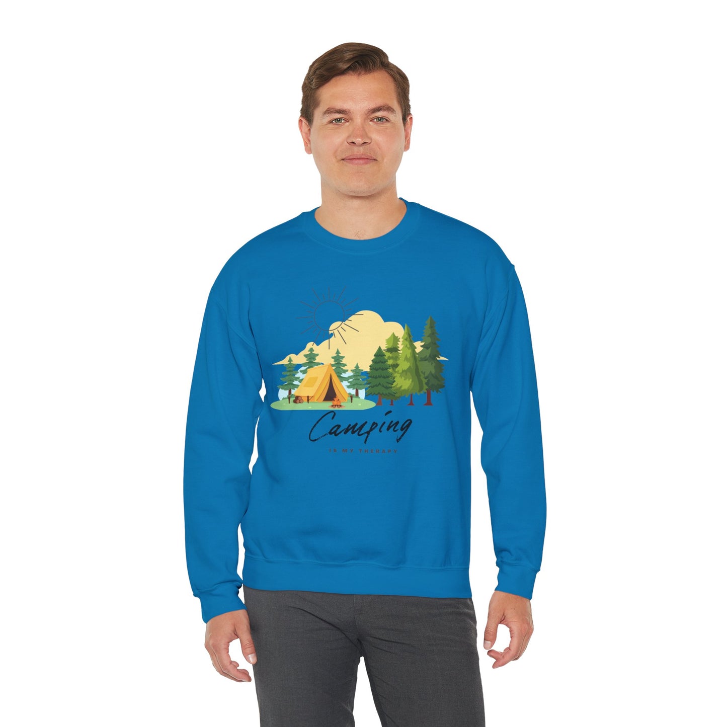 Camping is My Therapy Sweatshirt