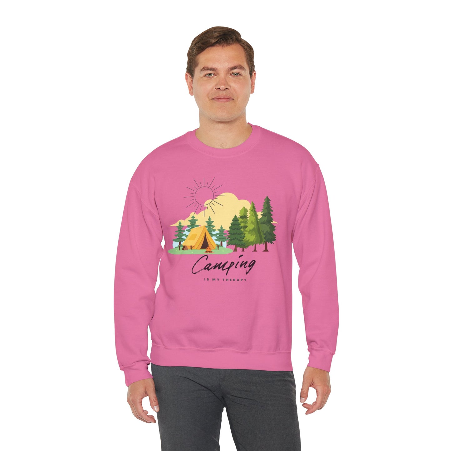 Camping is My Therapy Sweatshirt