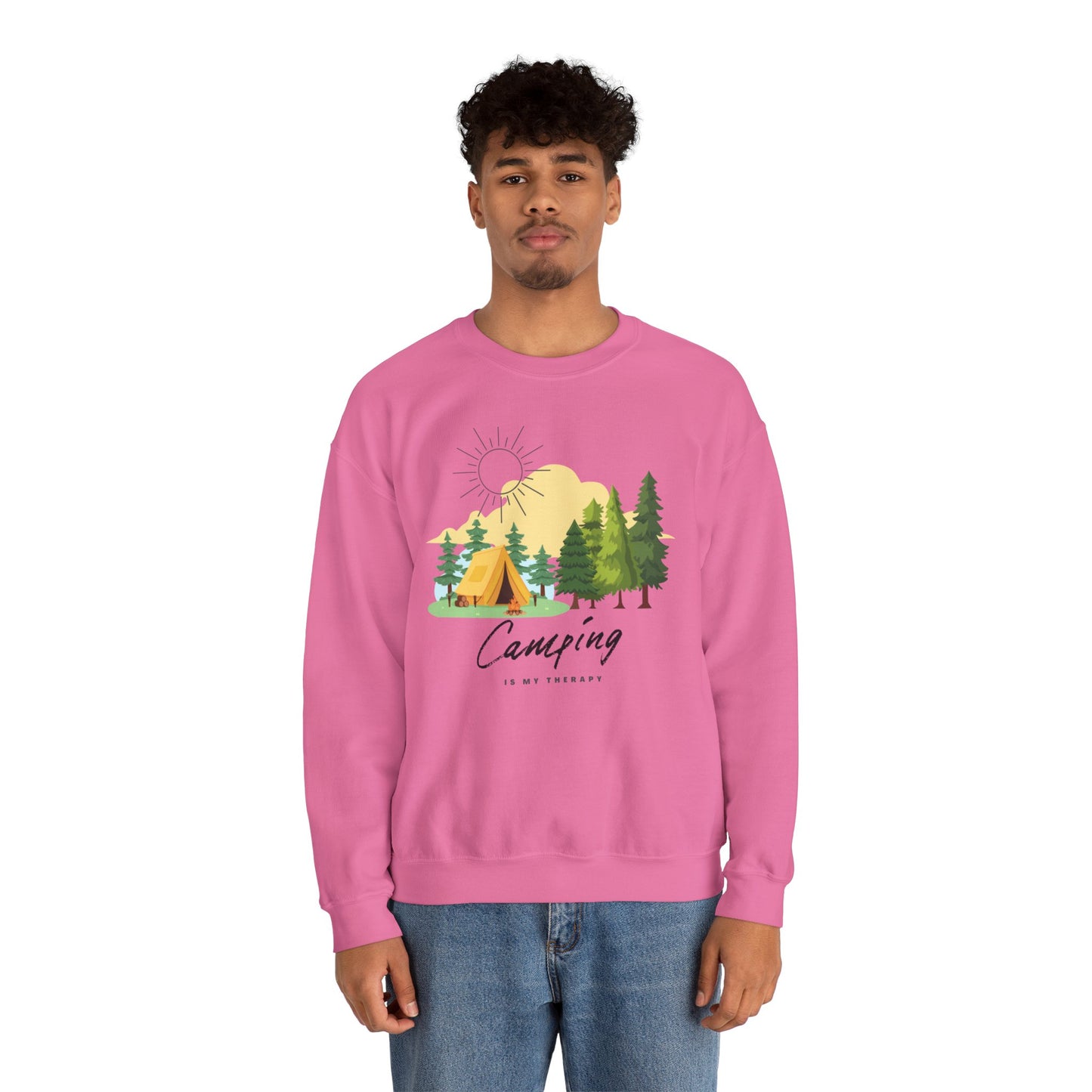 Camping is My Therapy Sweatshirt