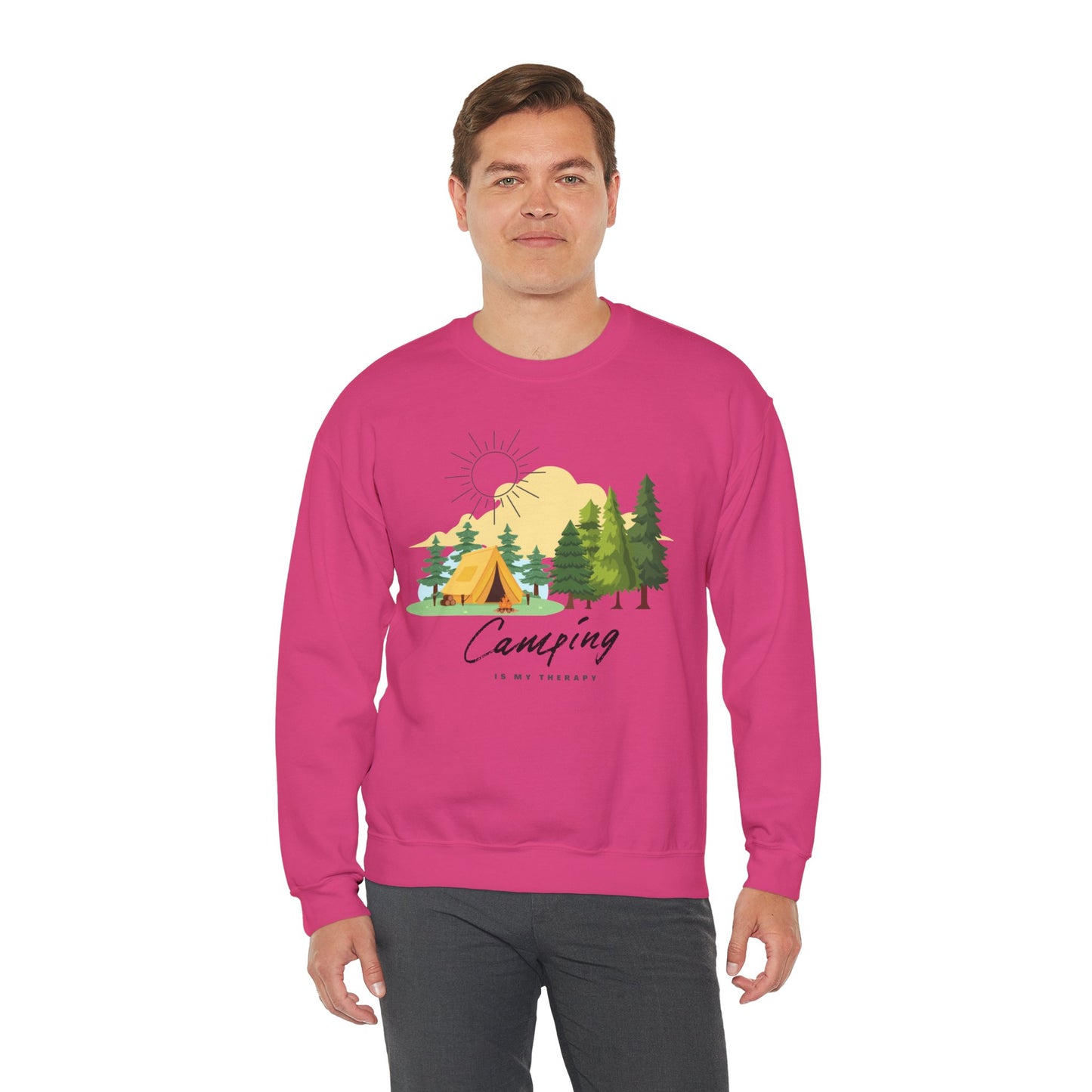 Camping is My Therapy Sweatshirt