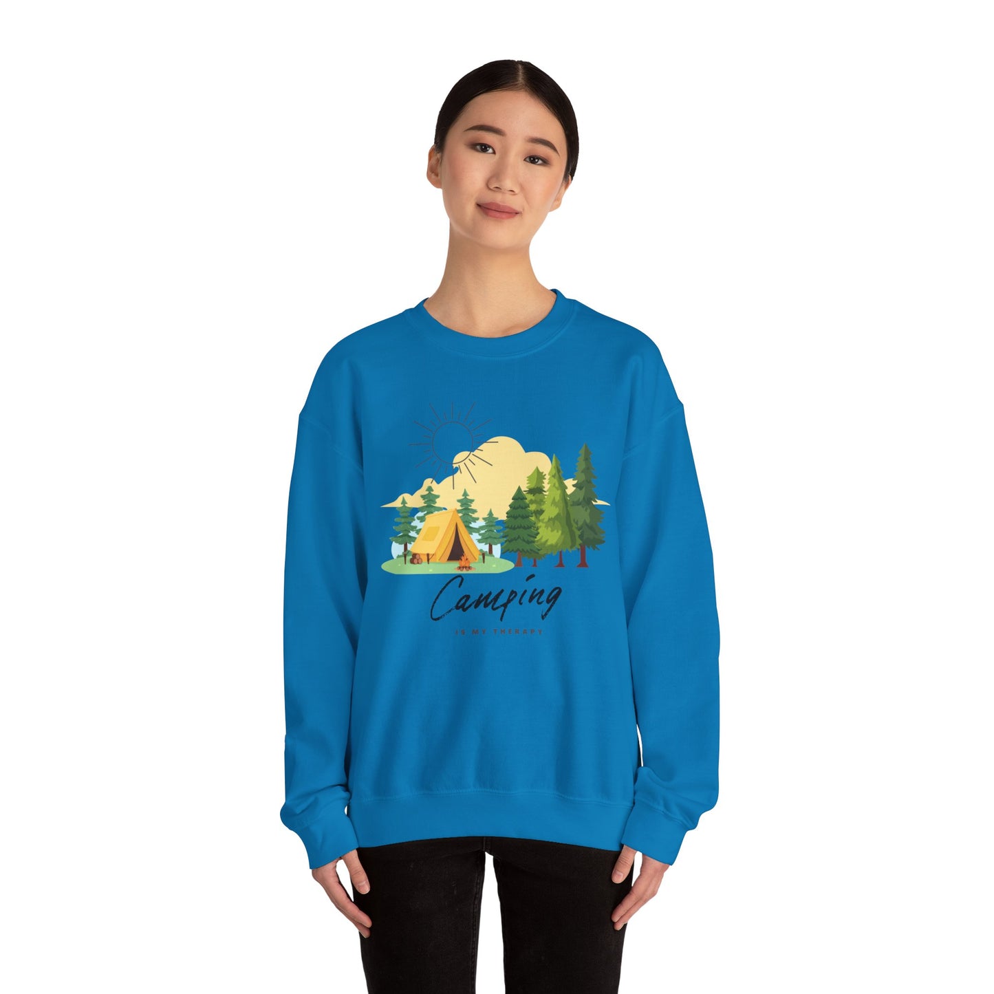 Camping is My Therapy Sweatshirt