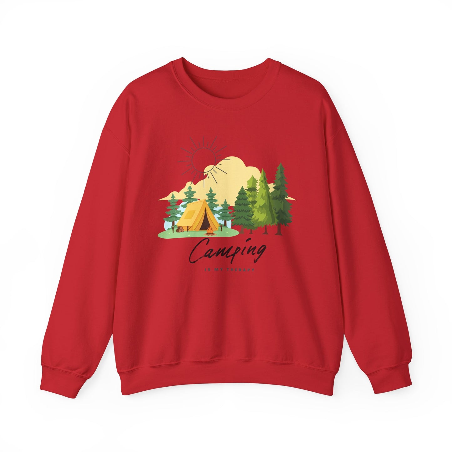 Camping is My Therapy Sweatshirt
