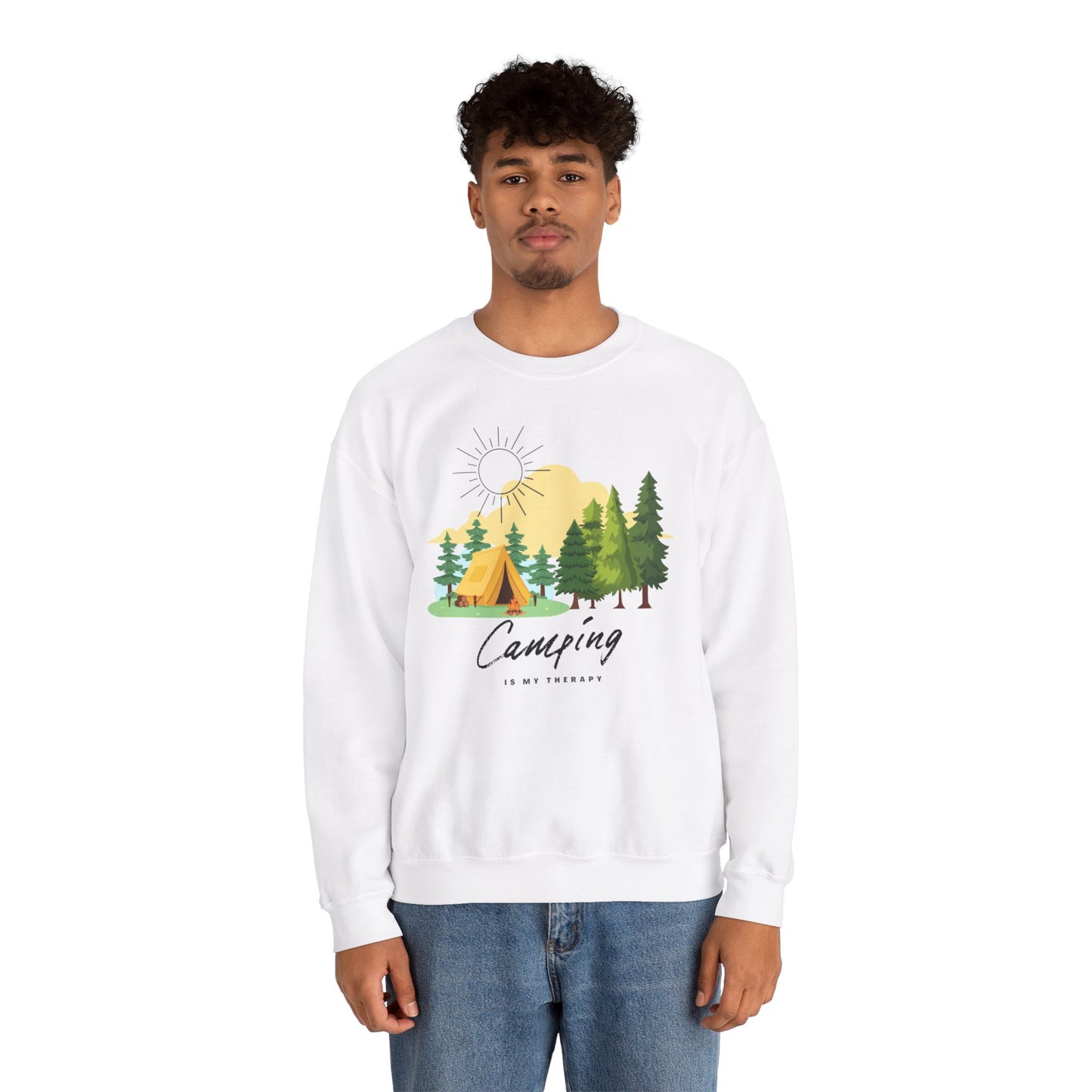 Camping is My Therapy Sweatshirt
