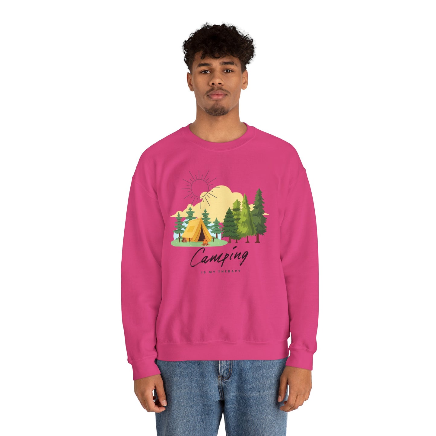 Camping is My Therapy Sweatshirt