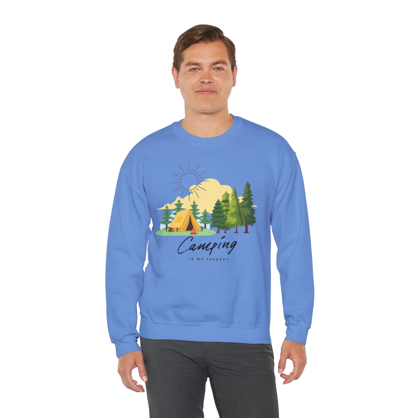 Camping is My Therapy Sweatshirt