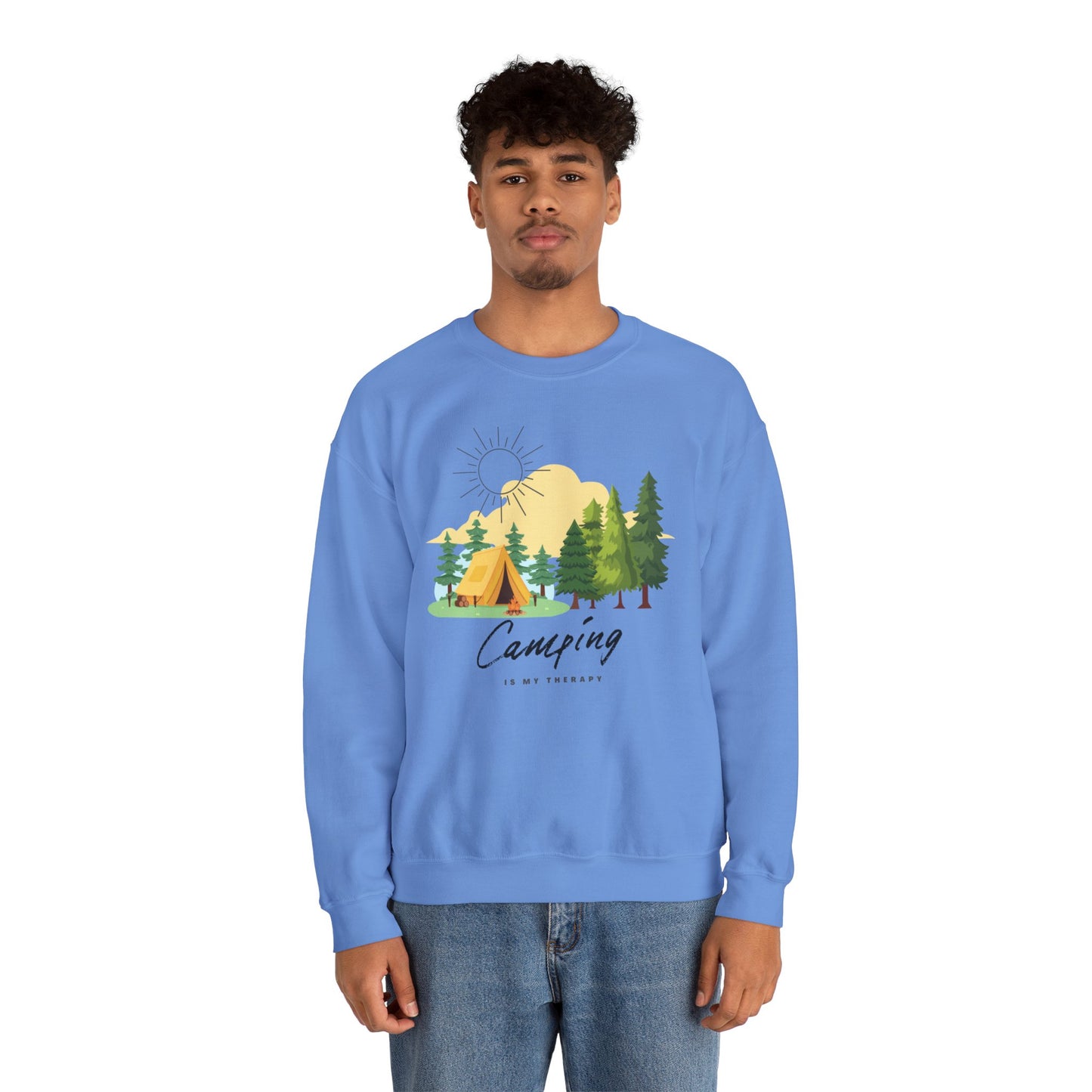 Camping is My Therapy Sweatshirt