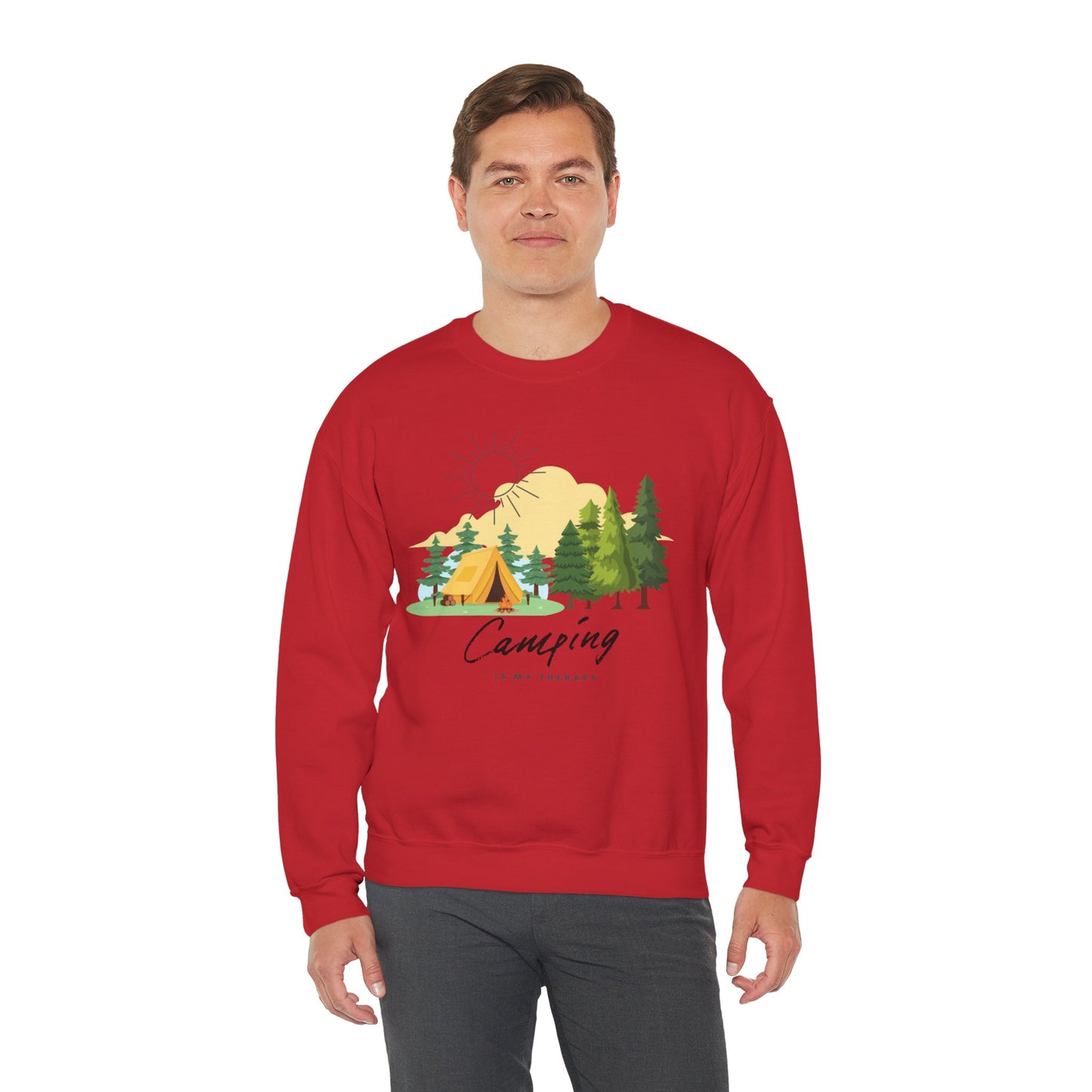 Camping is My Therapy Sweatshirt