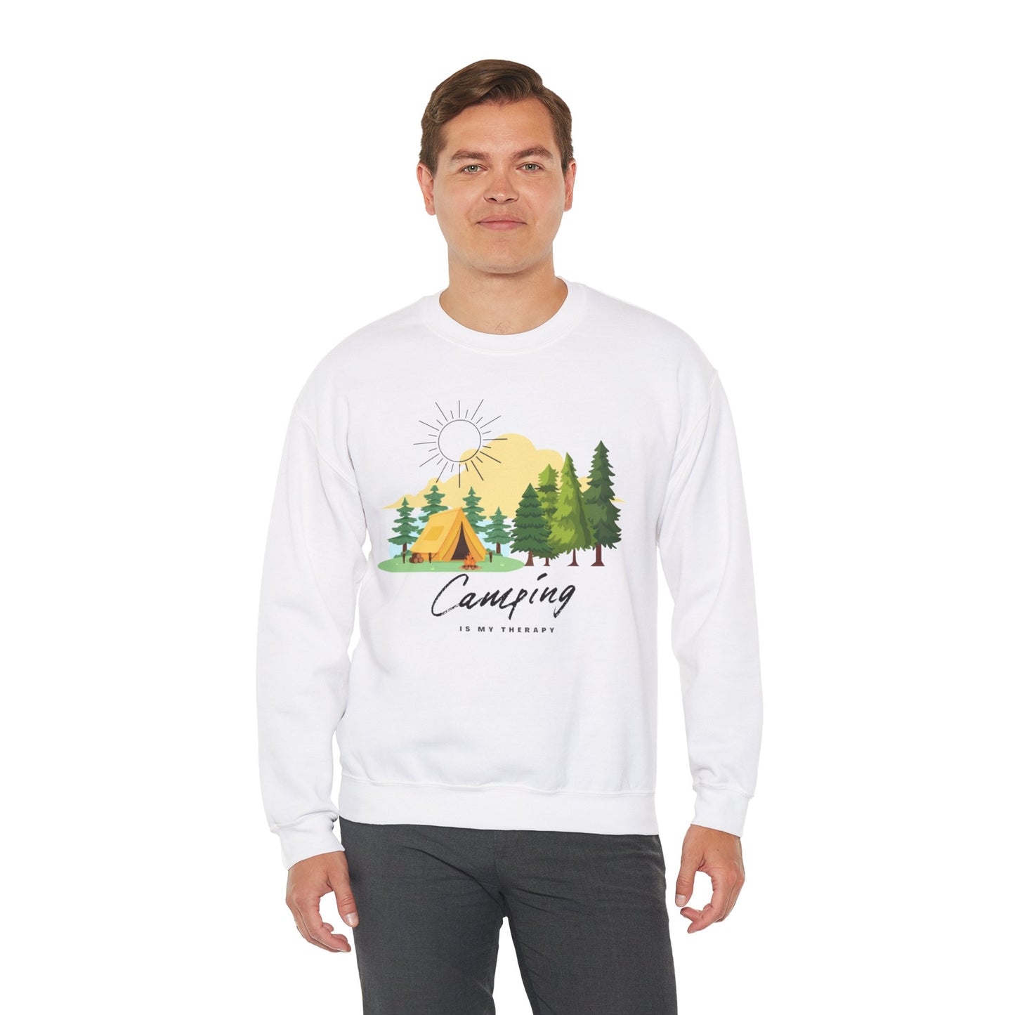 Camping is My Therapy Sweatshirt