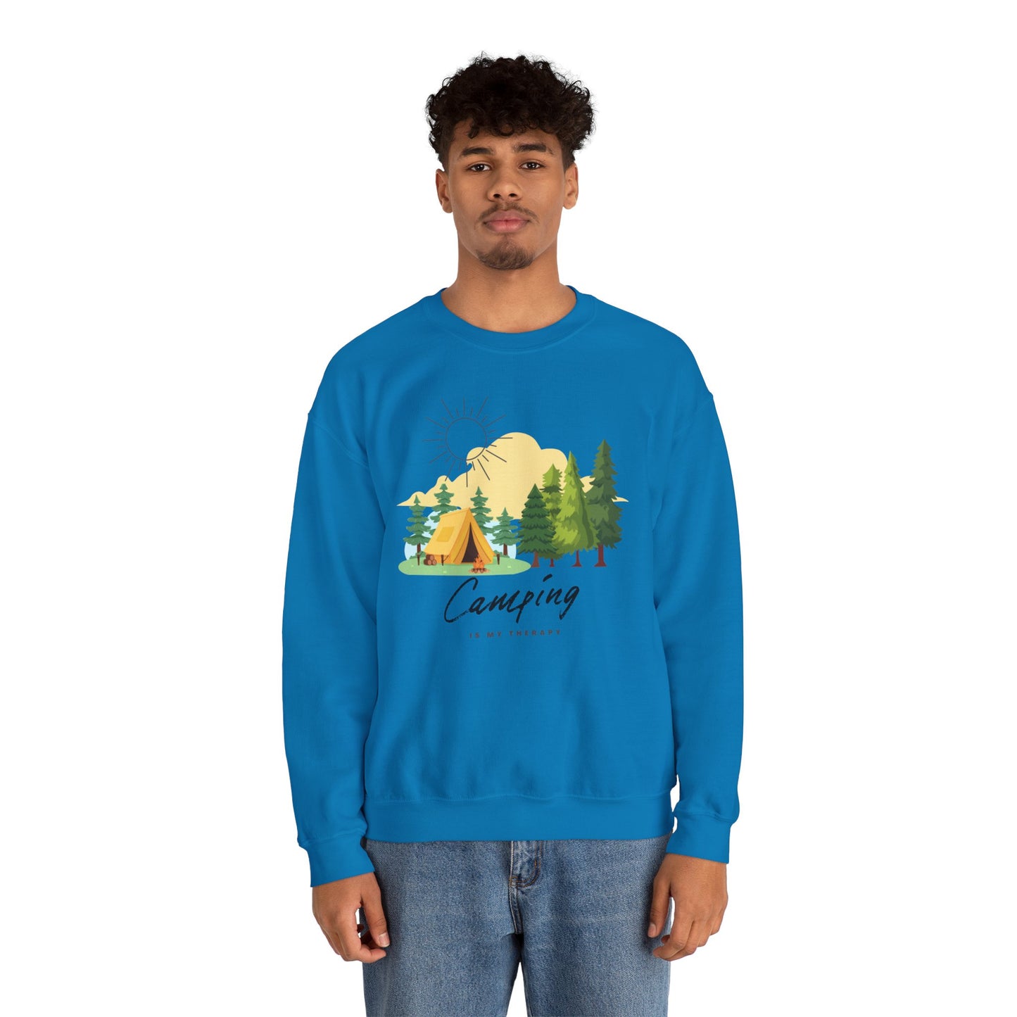 Camping is My Therapy Sweatshirt