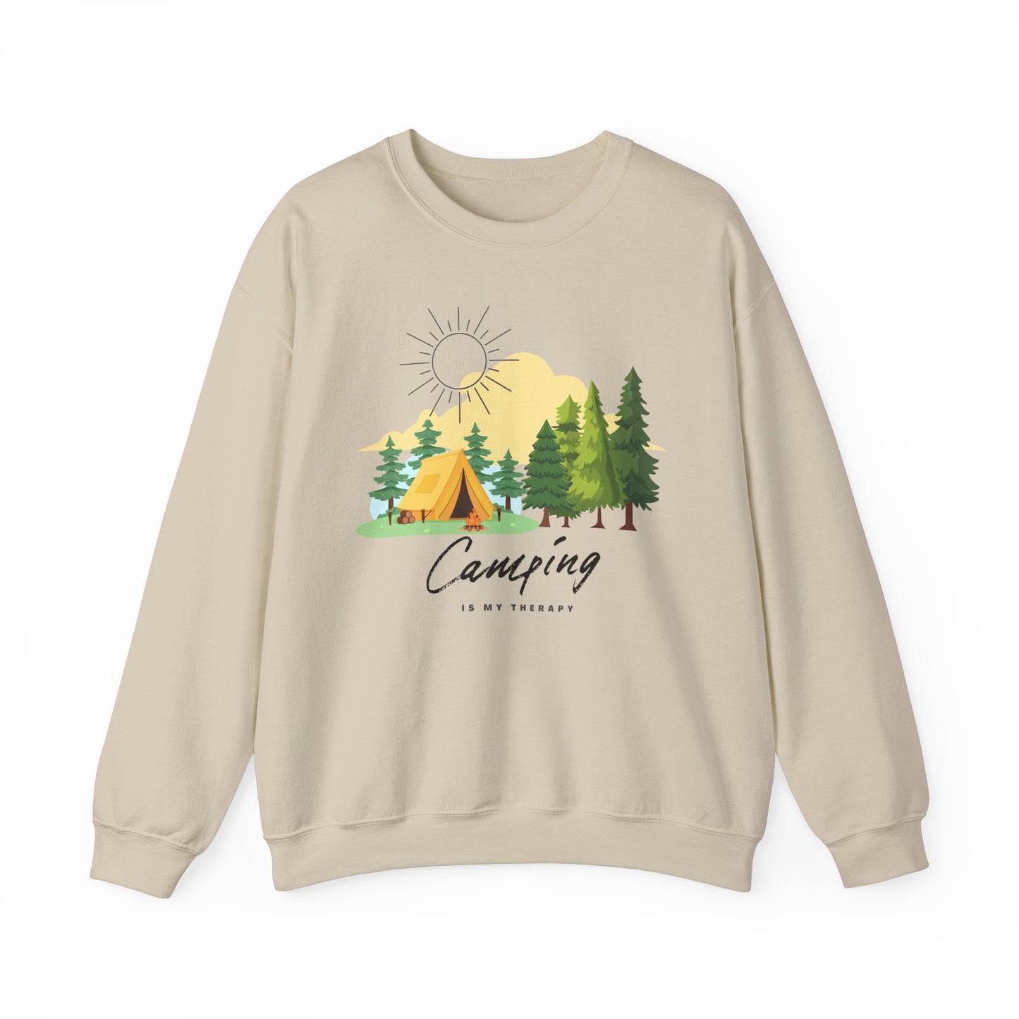 Camping is My Therapy Sweatshirt