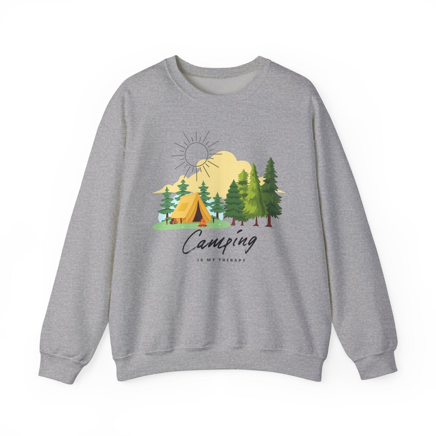 Camping is My Therapy Sweatshirt