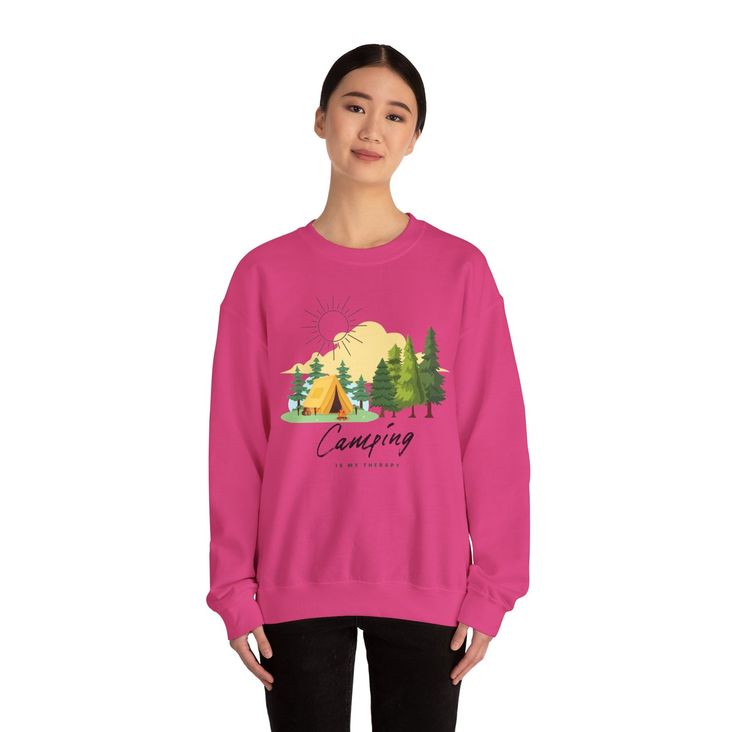Camping is My Therapy Sweatshirt