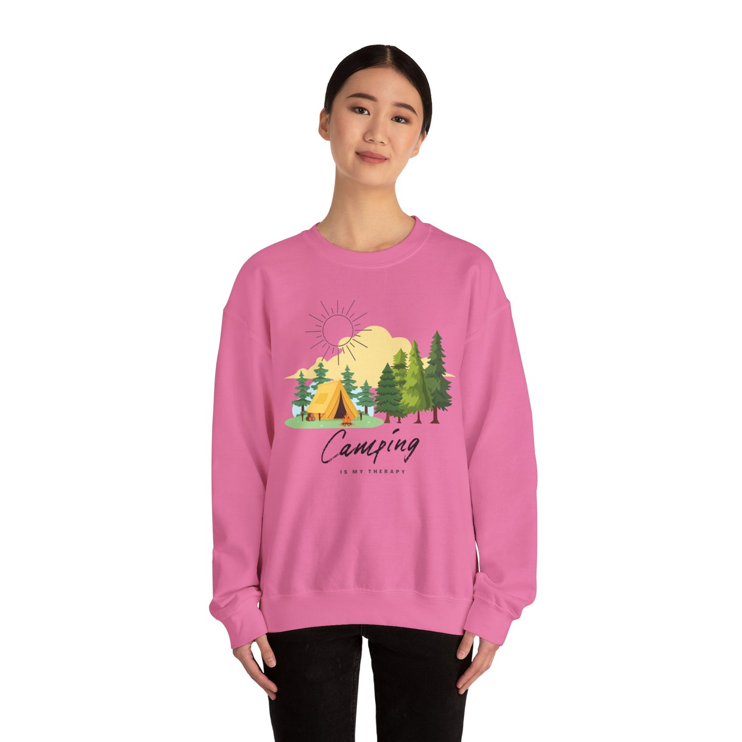 Camping is My Therapy Sweatshirt
