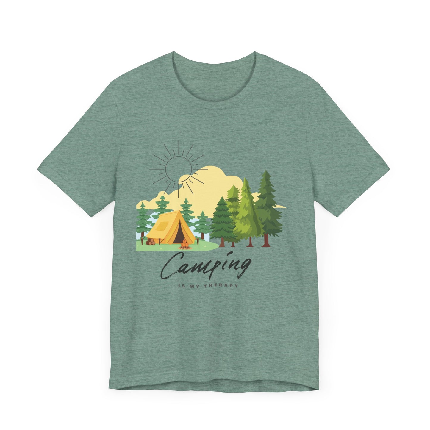 Camping Short Sleeve Tee