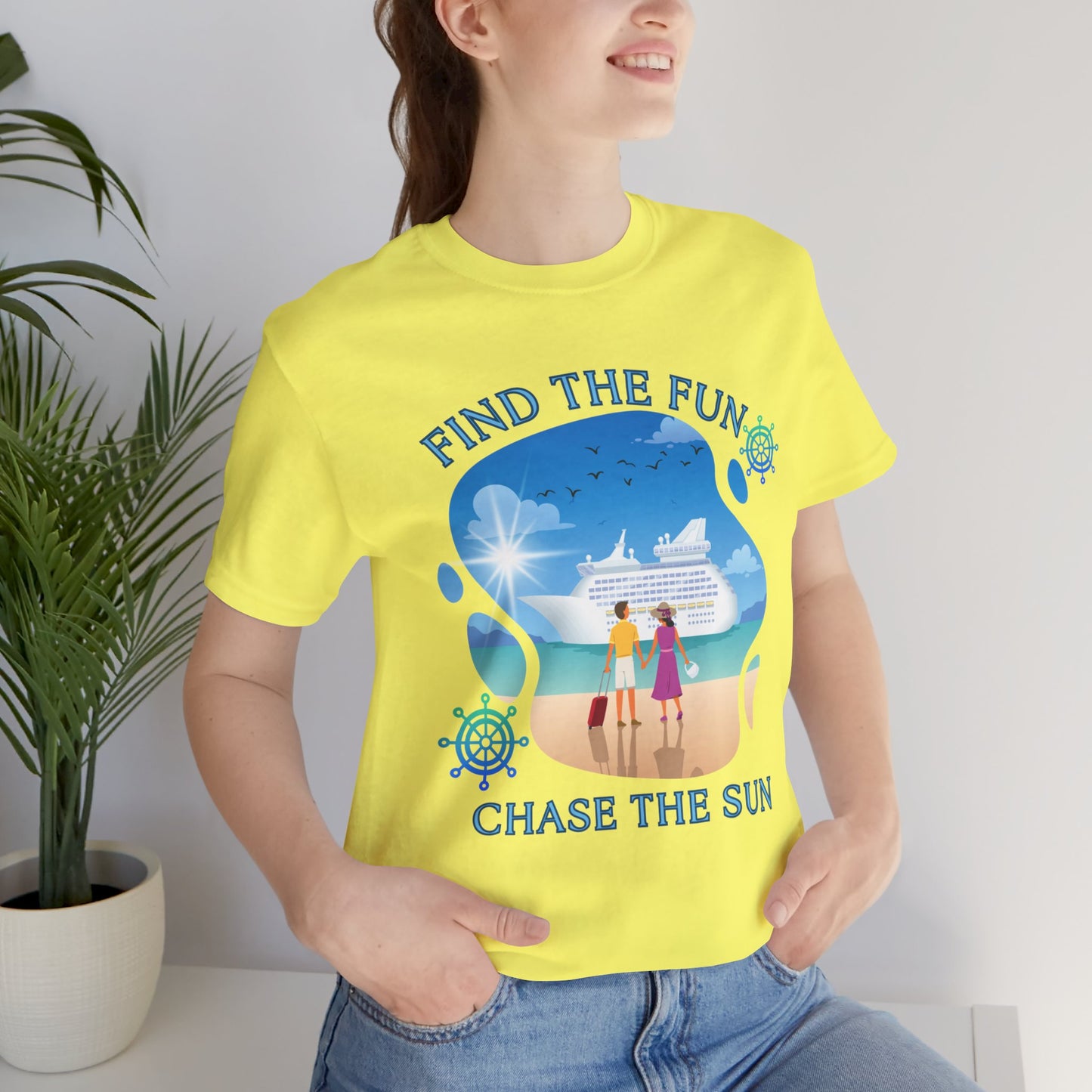 Find the Fun, Cruise Couple Short Sleeve Tee