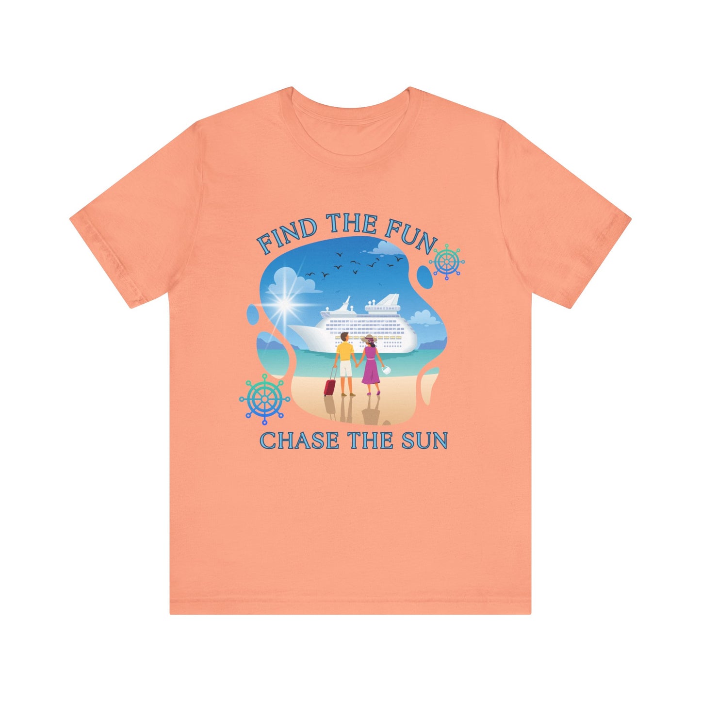 Find the Fun, Cruise Couple Short Sleeve Tee