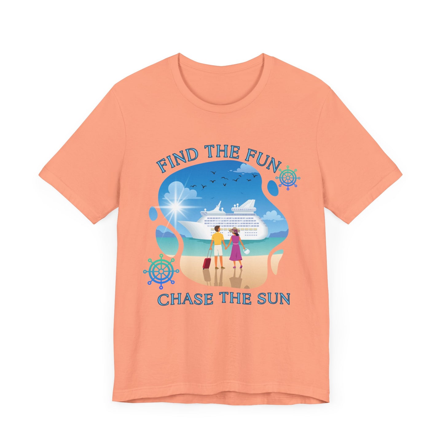 Find the Fun, Cruise Couple Short Sleeve Tee