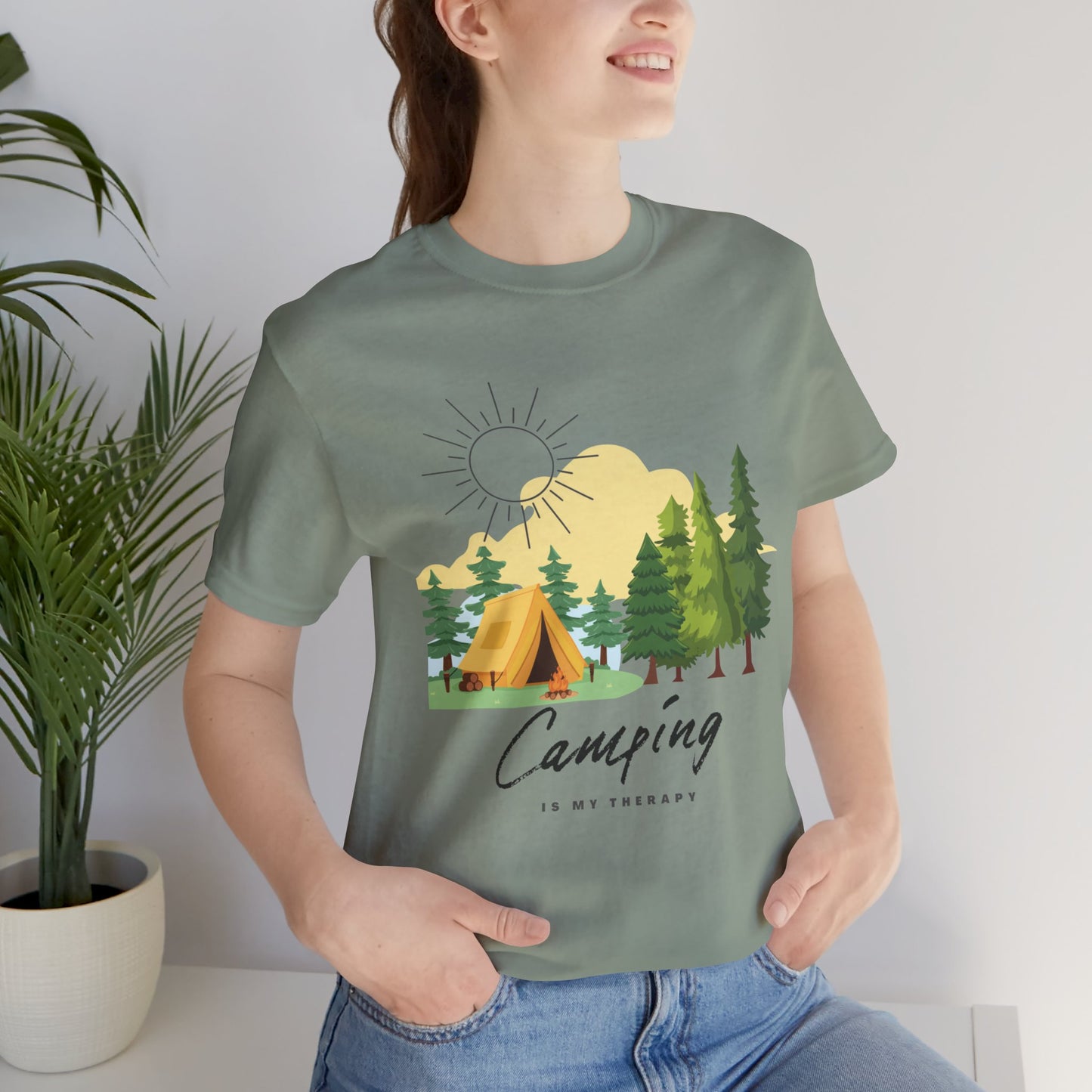 Camping Short Sleeve Tee