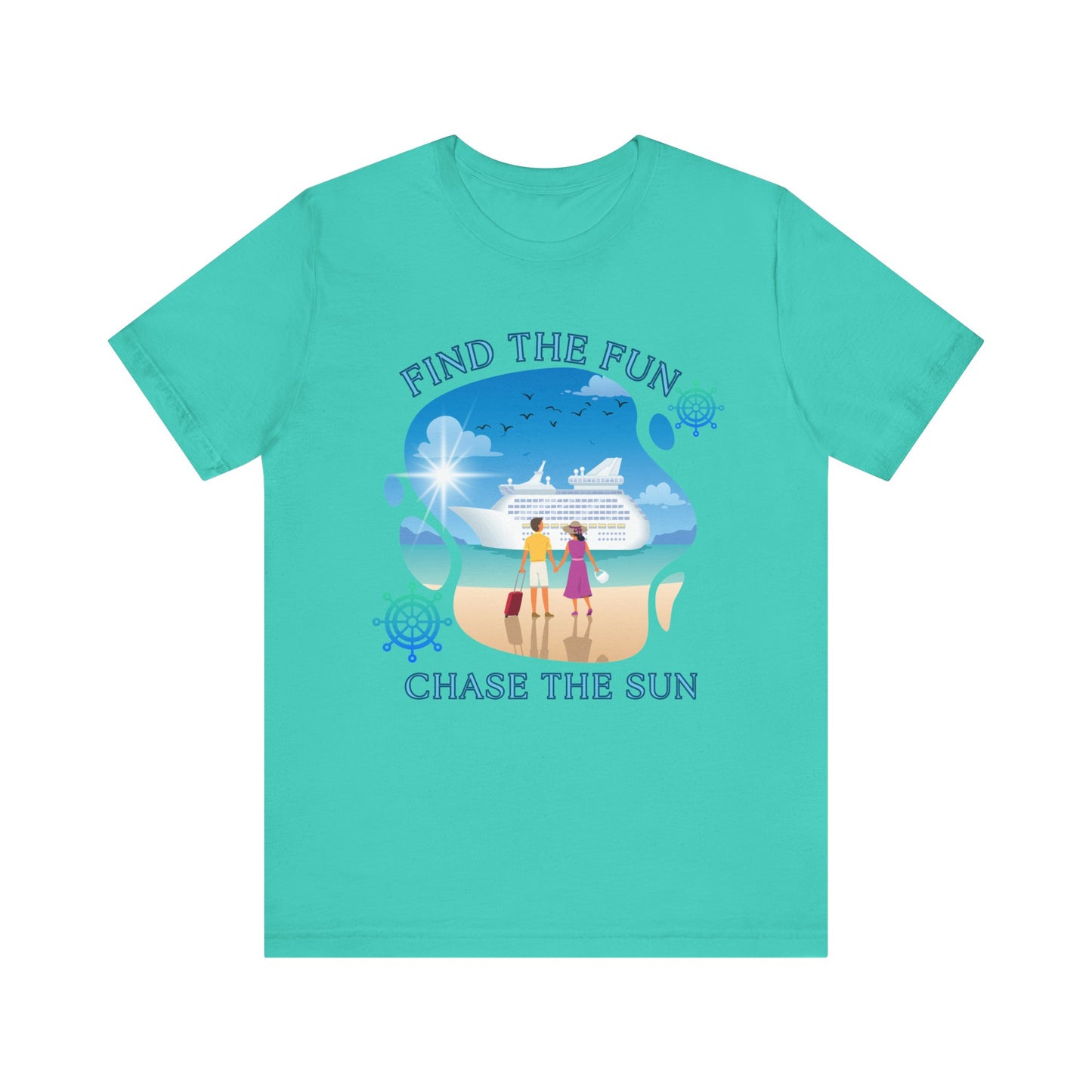 Find the Fun, Cruise Couple Short Sleeve Tee