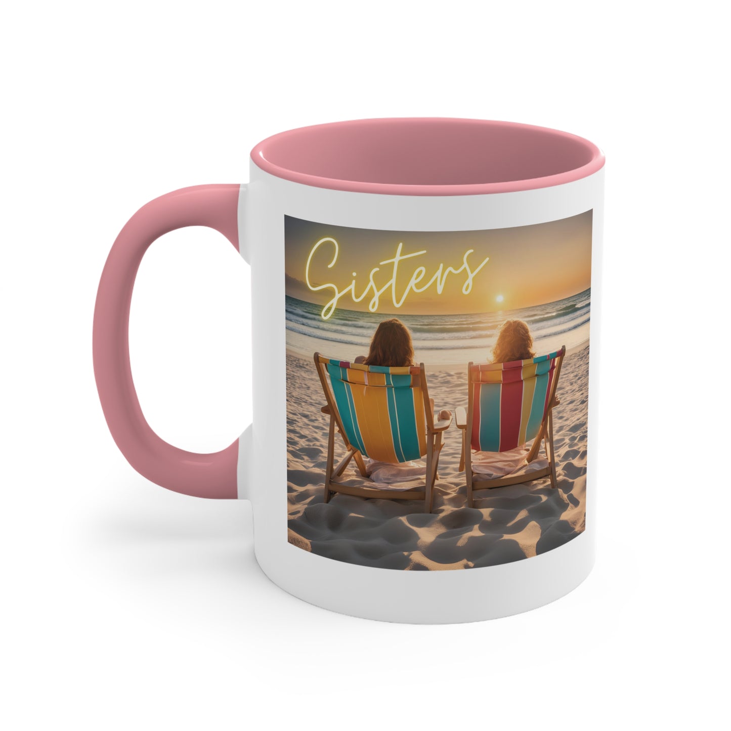 Colorful Accent Mugs, 11oz