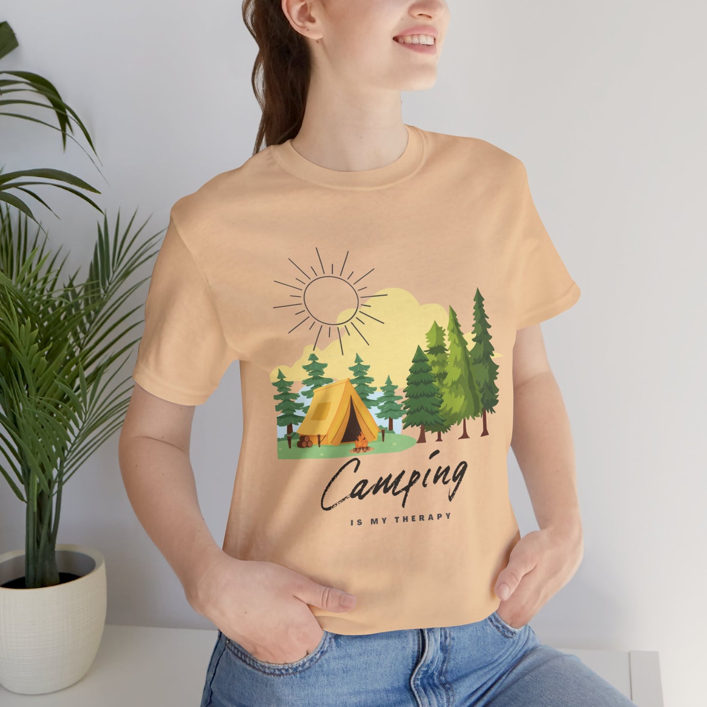 Camping Short Sleeve Tee