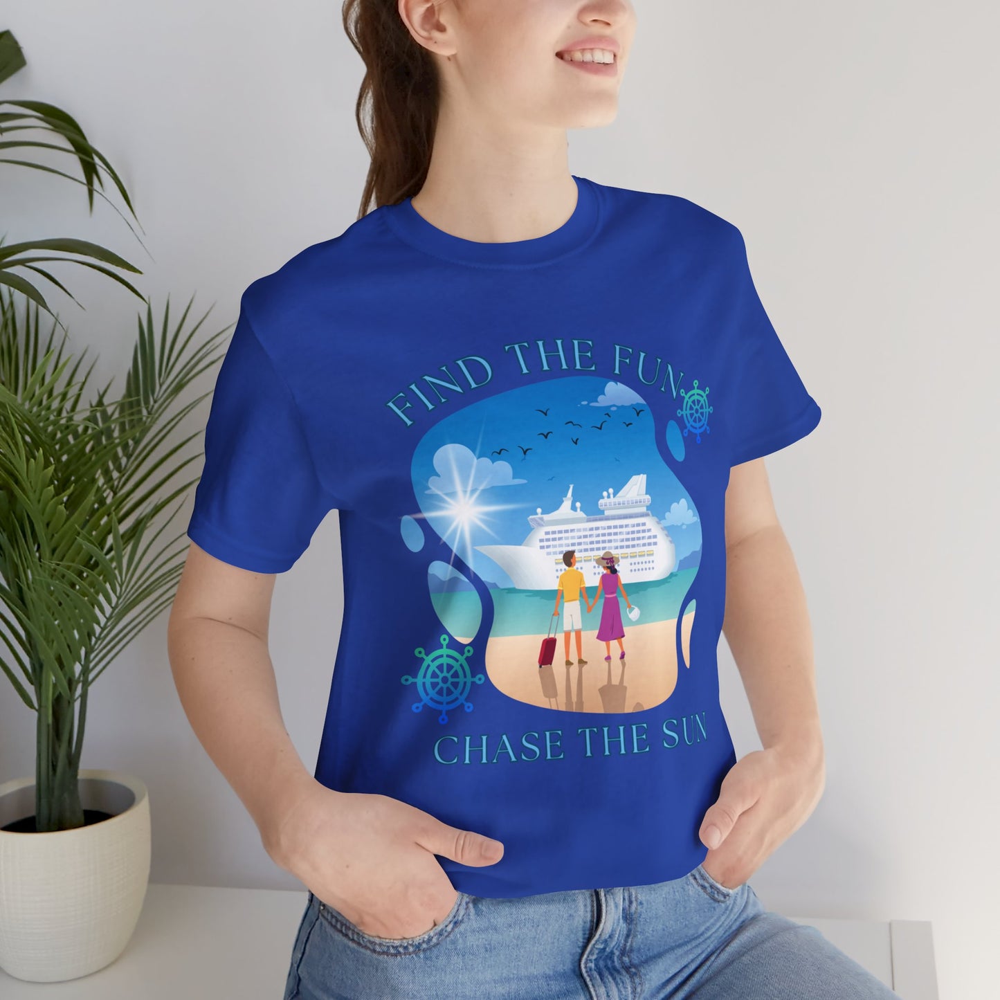 Find the Fun, Cruise Couple Short Sleeve Tee