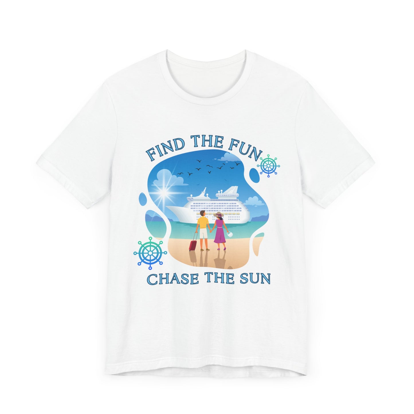 Find the Fun, Cruise Couple Short Sleeve Tee