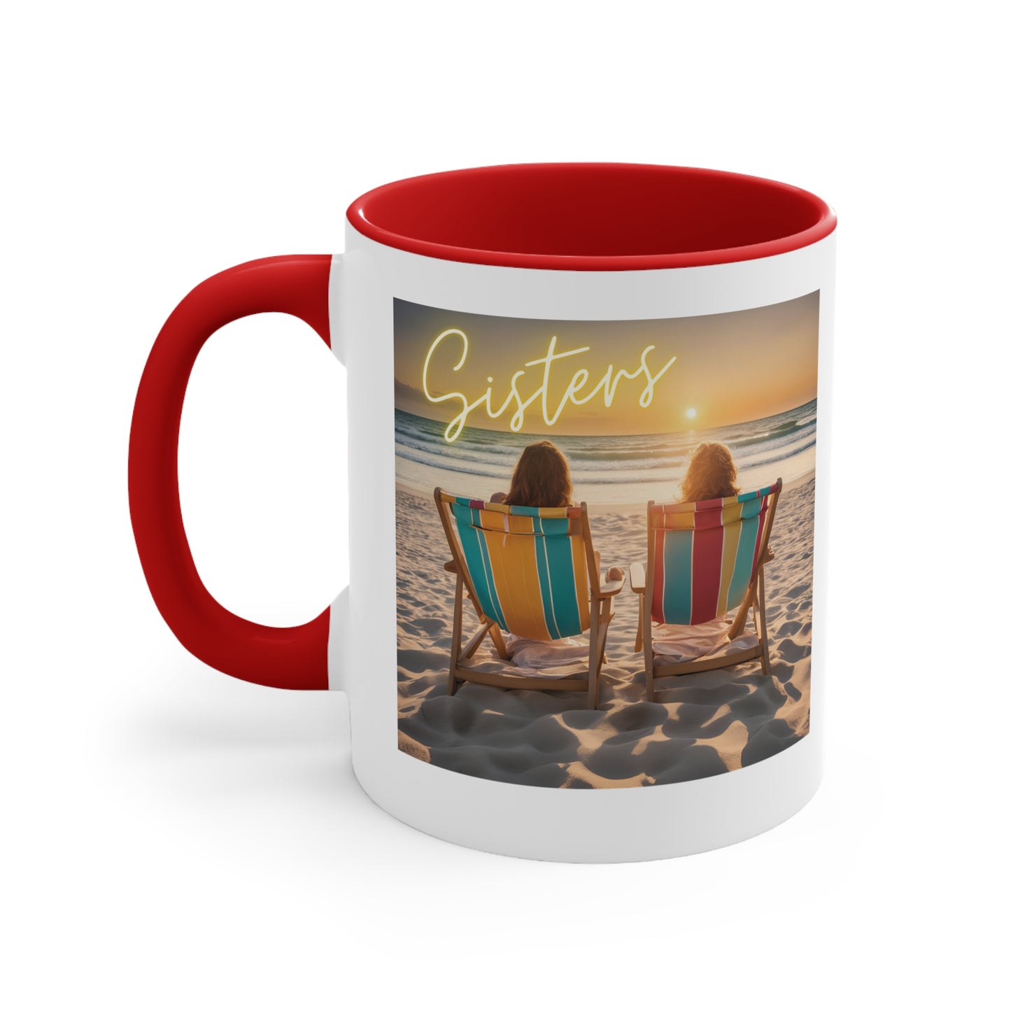 Colorful Accent Mugs, 11oz