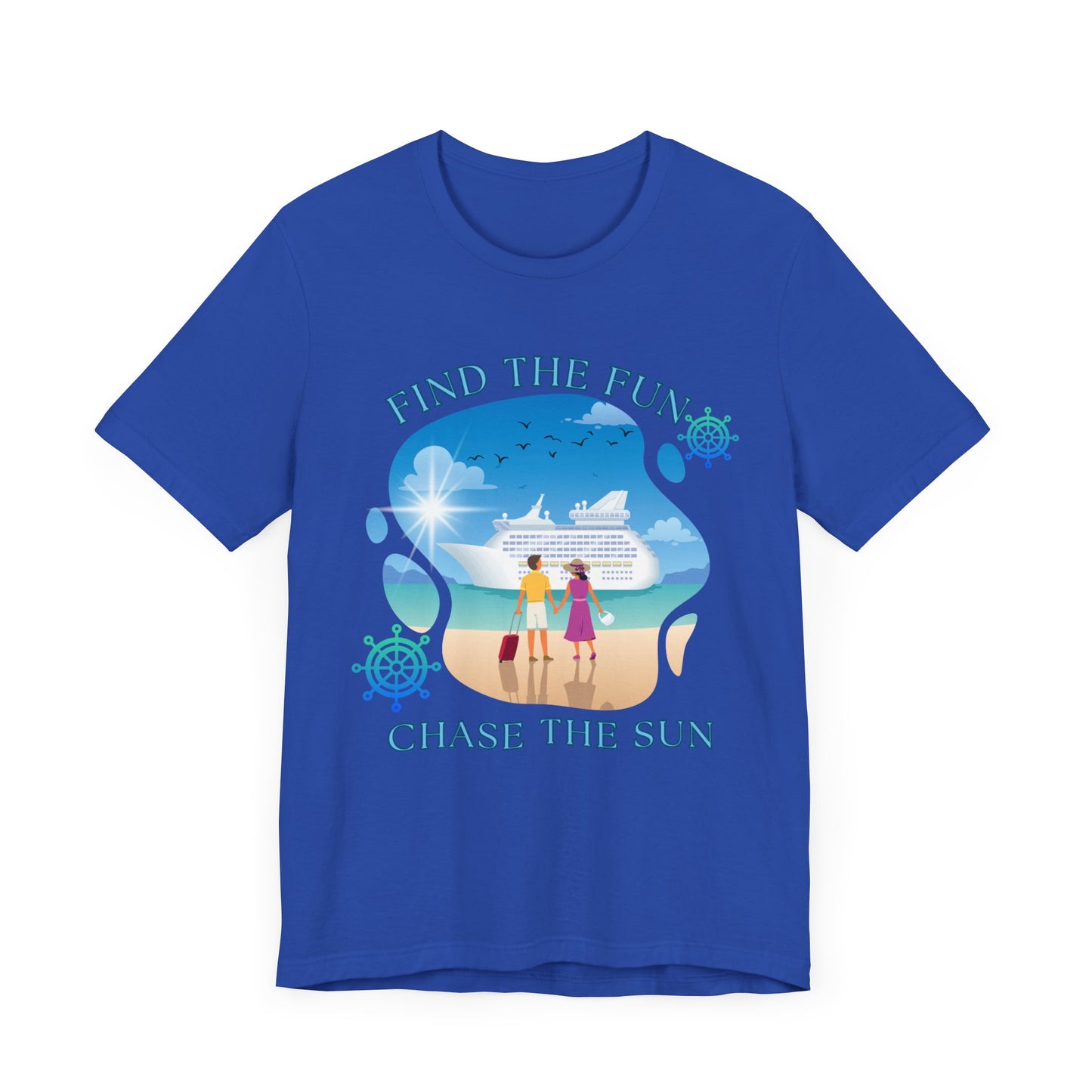 Find the Fun, Cruise Couple Short Sleeve Tee