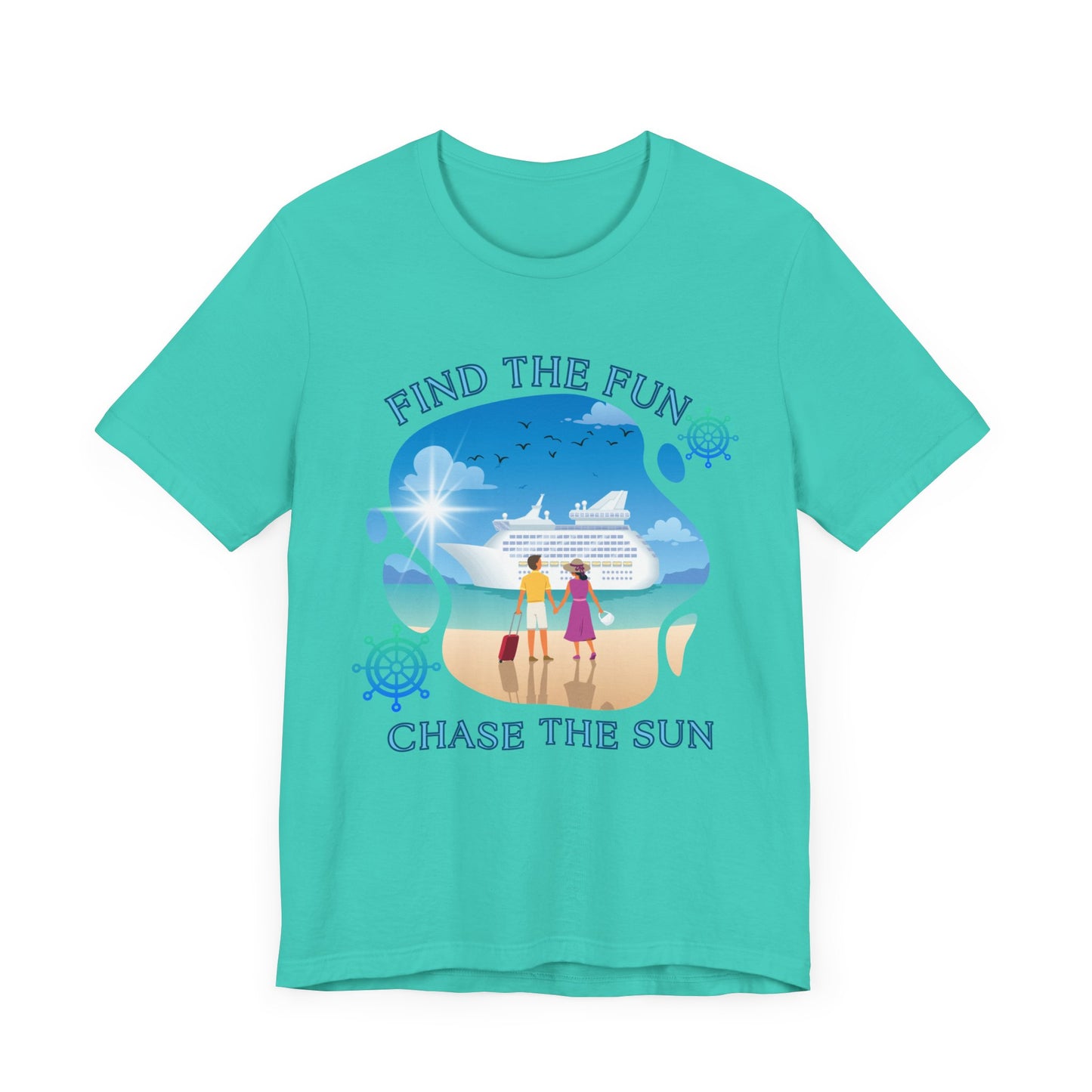 Find the Fun, Cruise Couple Short Sleeve Tee