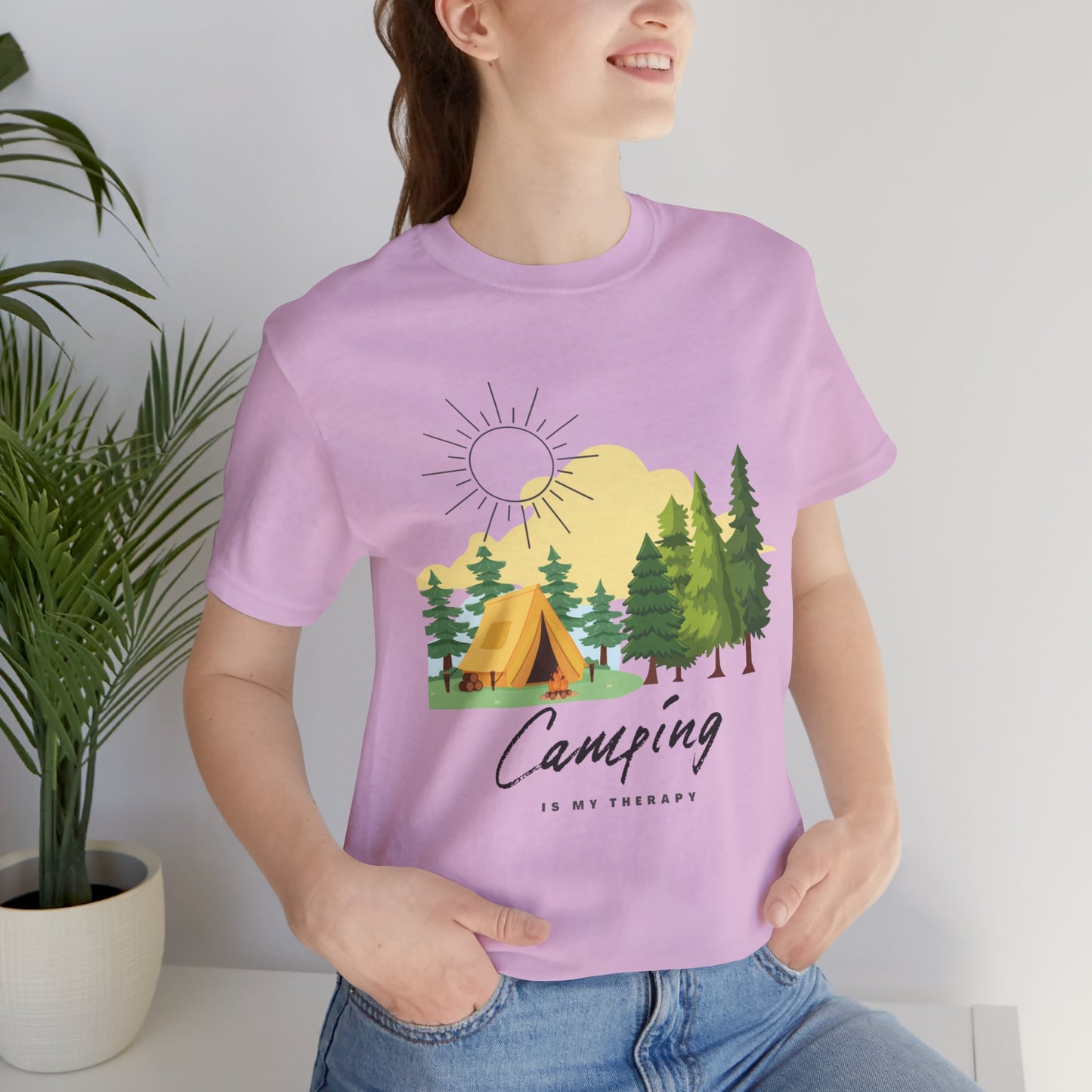 Camping Short Sleeve Tee