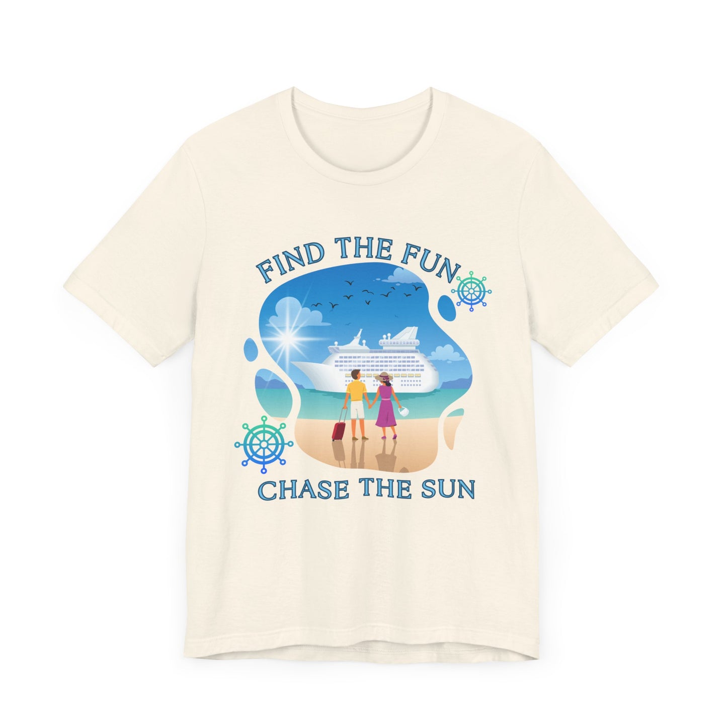 Find the Fun, Cruise Couple Short Sleeve Tee