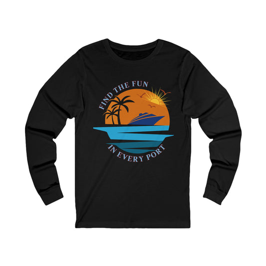 Cruise Travel Long Sleeve Tee