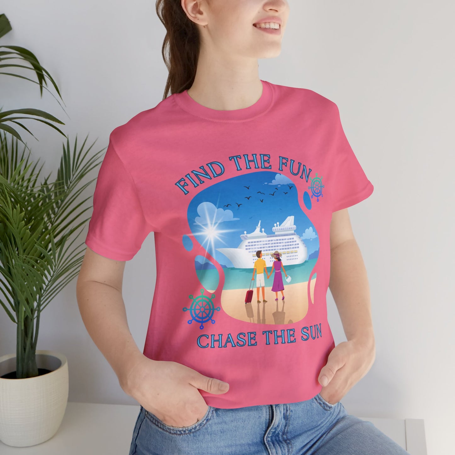 Find the Fun, Cruise Couple Short Sleeve Tee