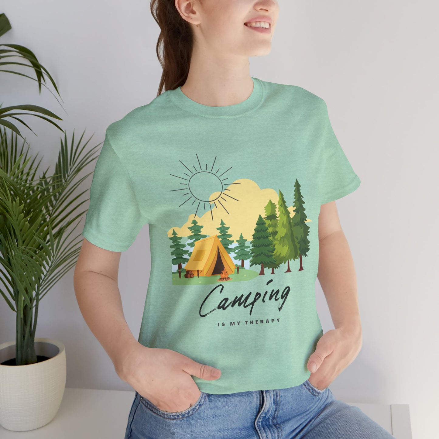 Camping Short Sleeve Tee