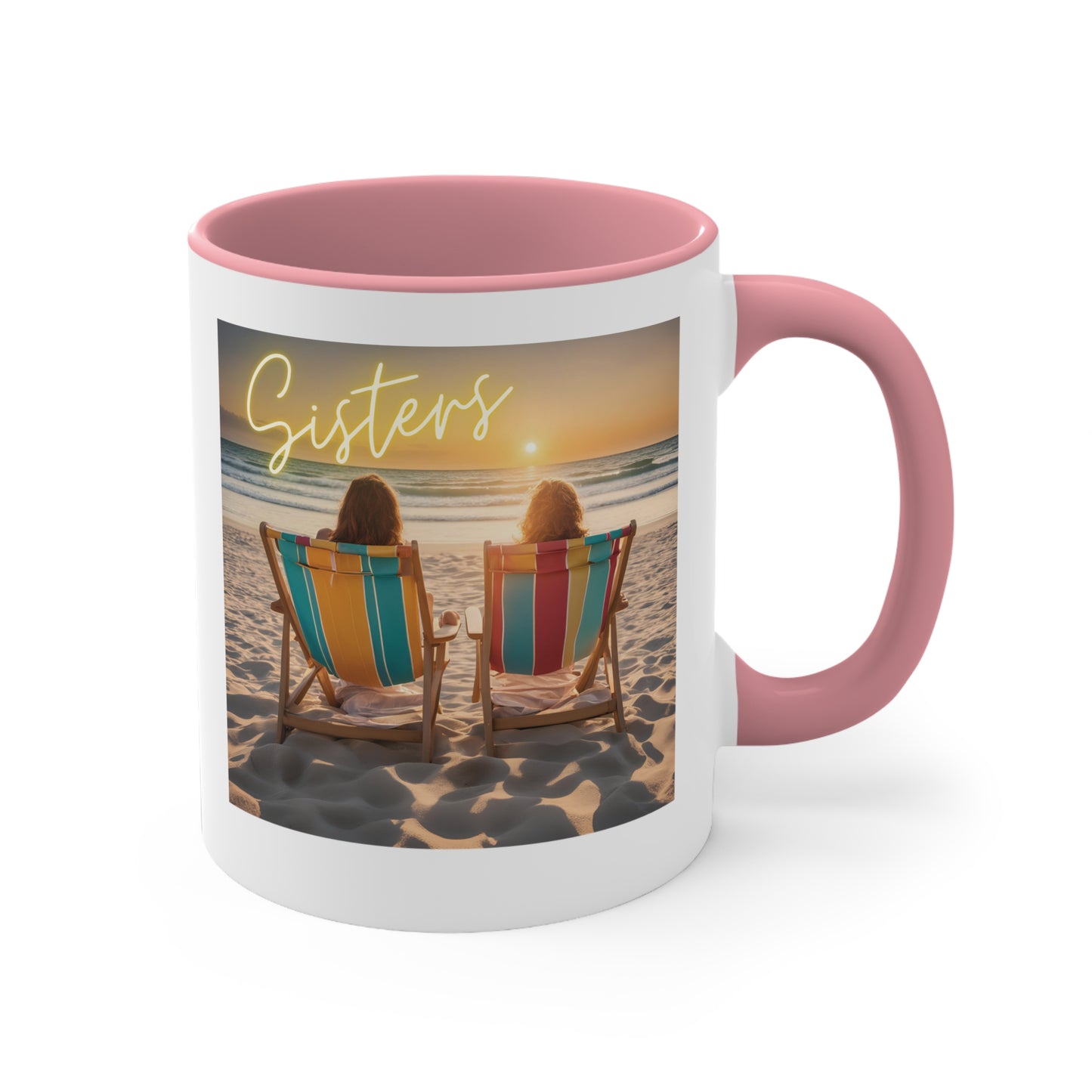 Colorful Accent Mugs, 11oz