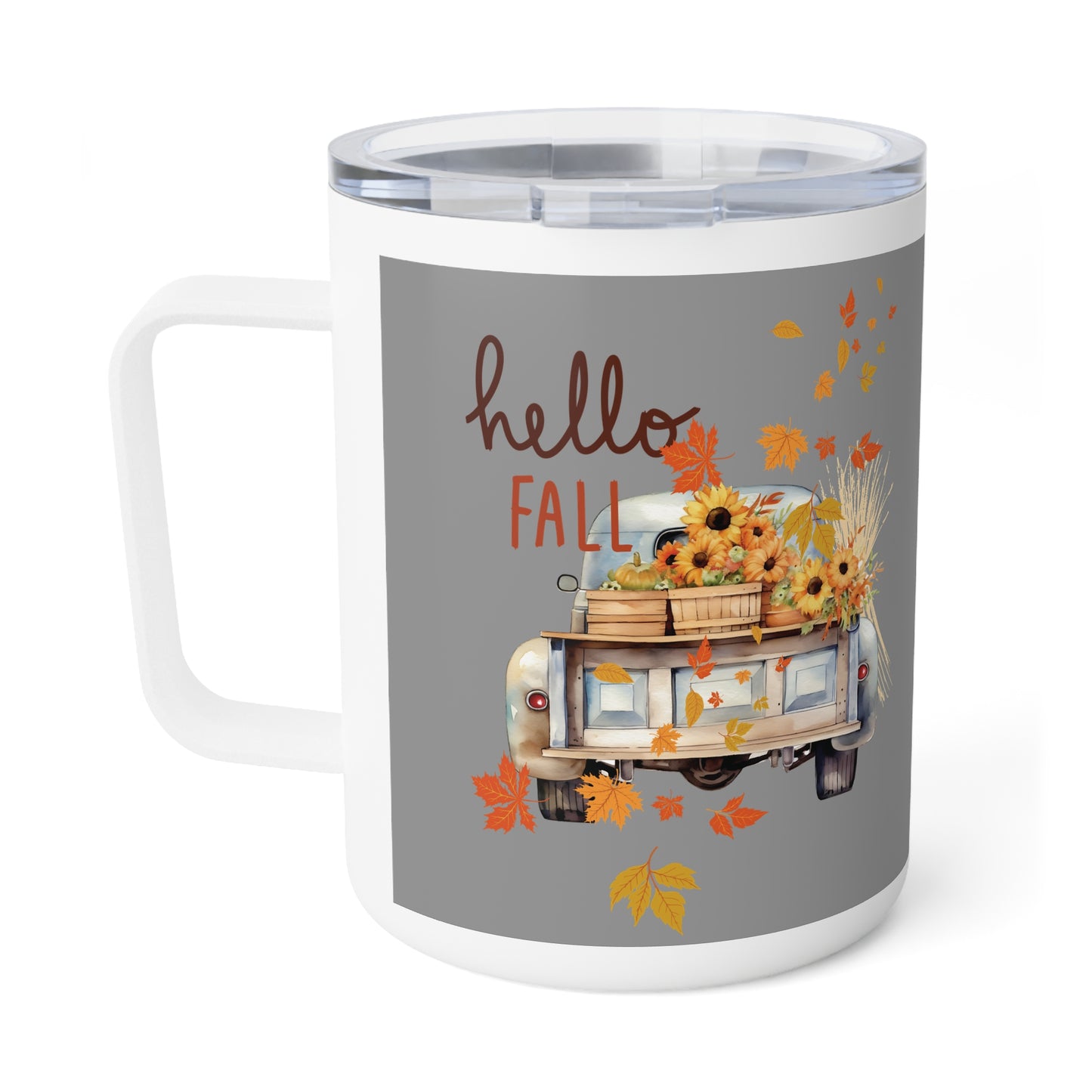 Fall Gift Mug Hello Fall Mug Fall Mug Gift Mug Fall insulated Coffee Mug 10oz