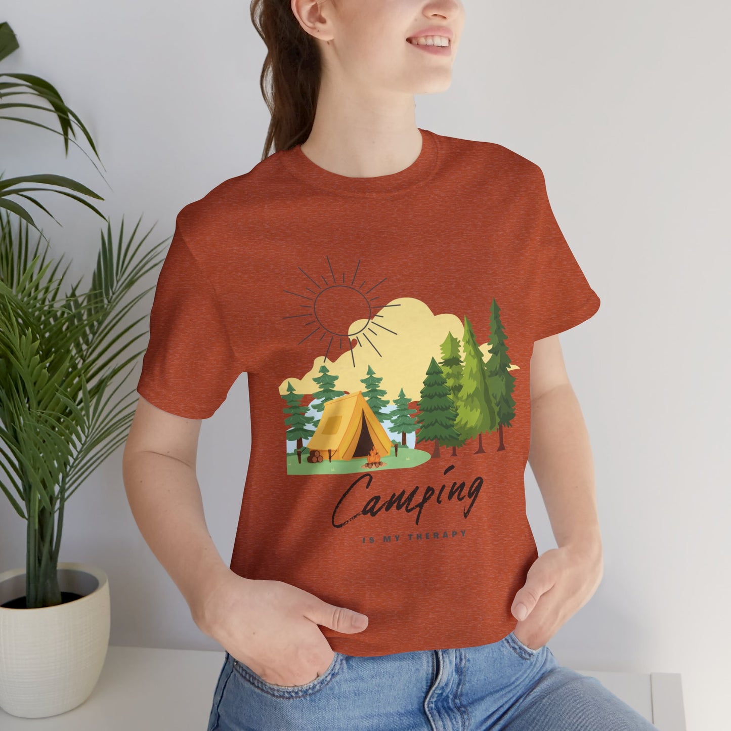 Camping Short Sleeve Tee